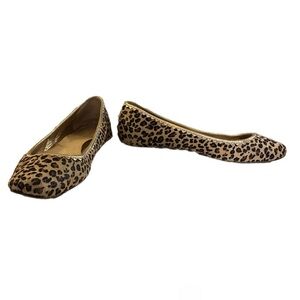 Kate Spade New York Ballet Flats Women’s Size 7M Pony hair Animal Print